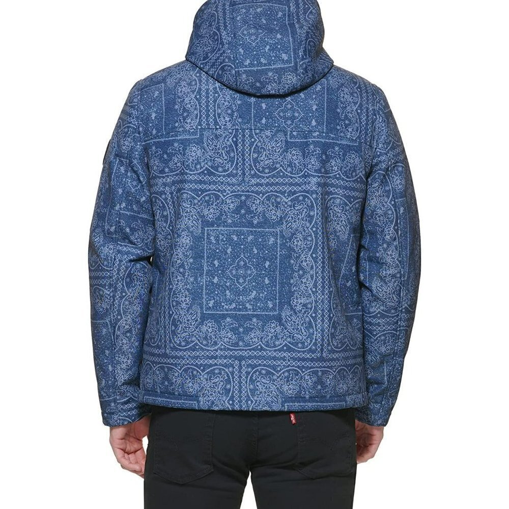 NWT Levi's Men's Soft Shell Two Pocket Sherpa Lined Hooded Trucker Jacket - Picture 6 of 8